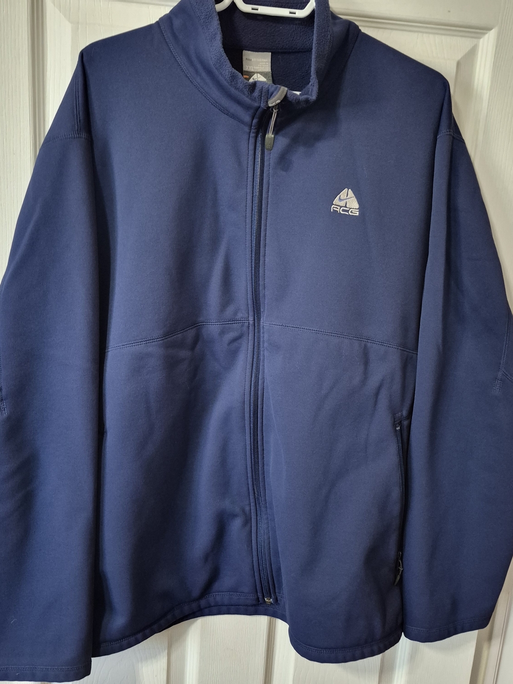 Nike ACG Men's Blue Full-Zip Jacket XL Softshell
